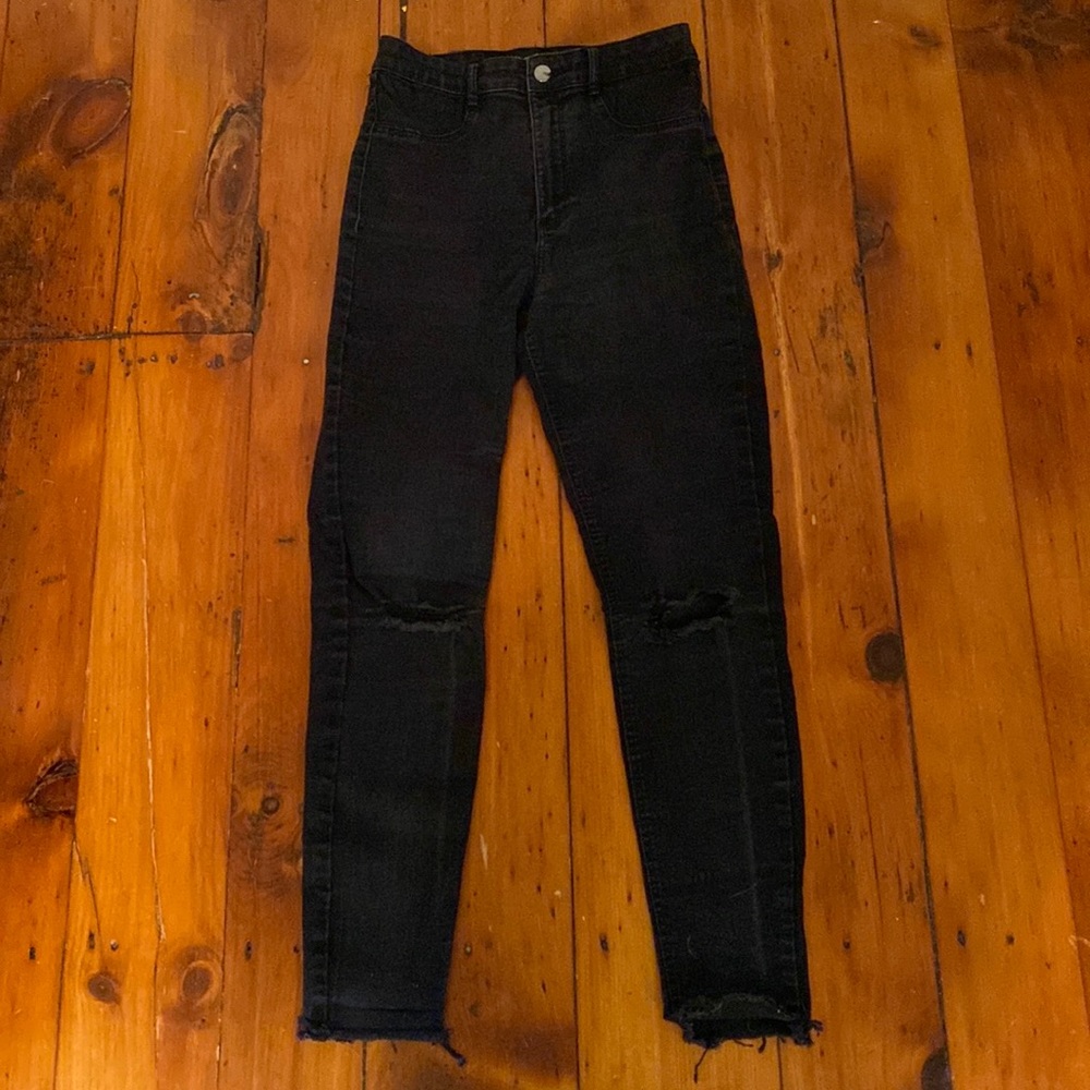 Zara High Rise Skinny Jeans